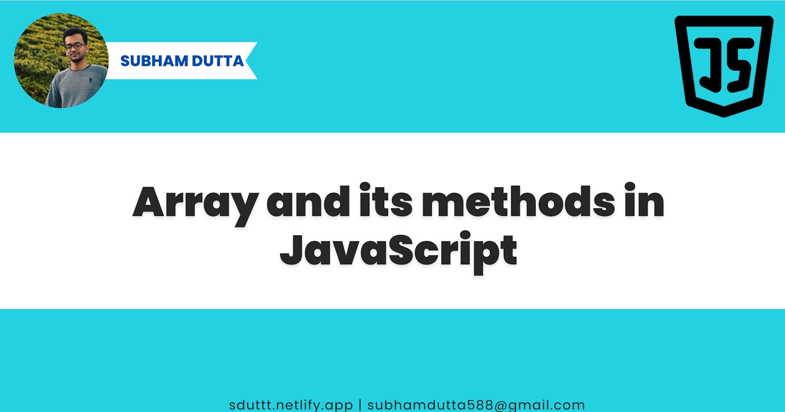 Array and its methods in JavaScript