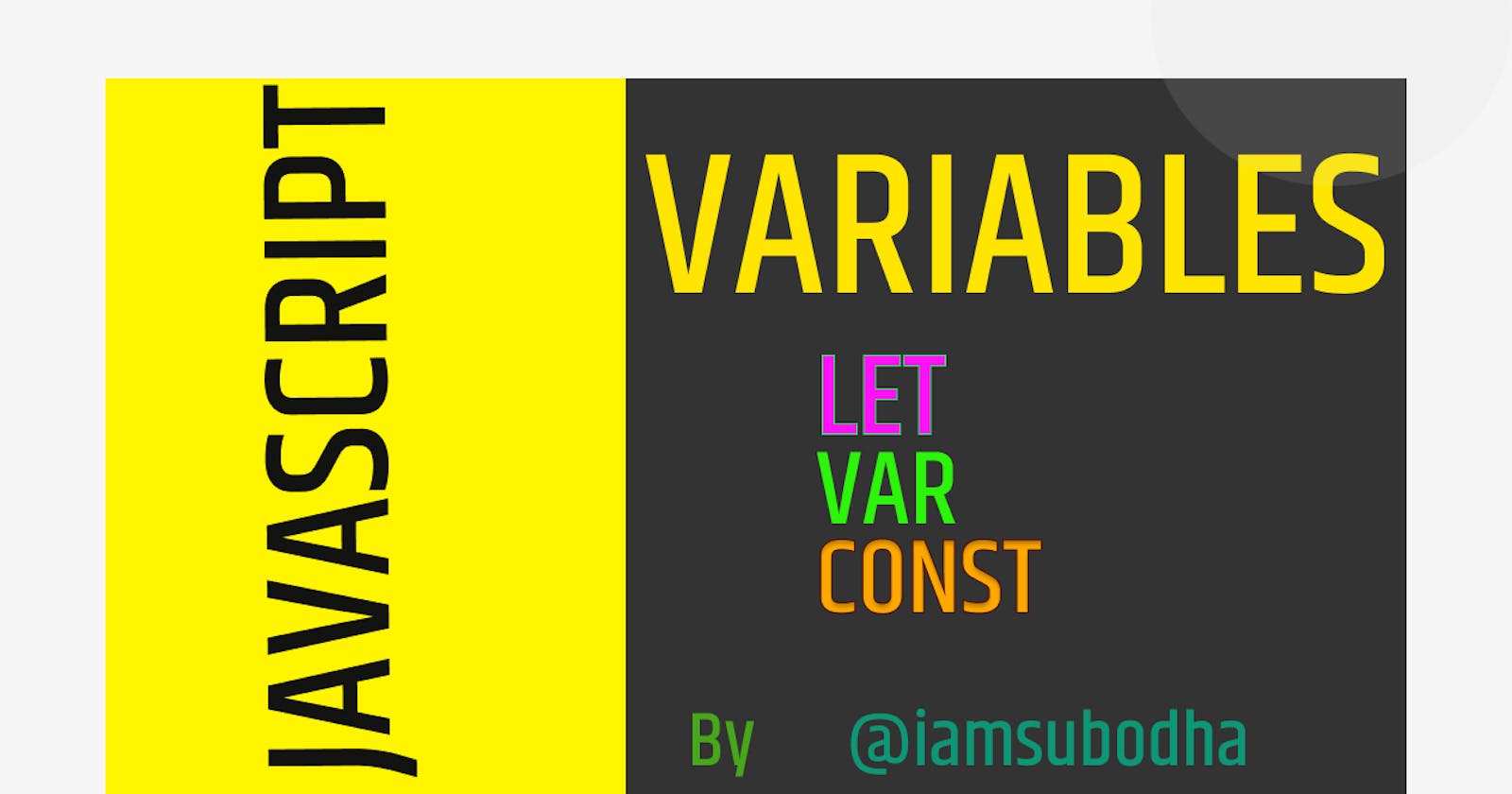 Javascript Basics - Variables...