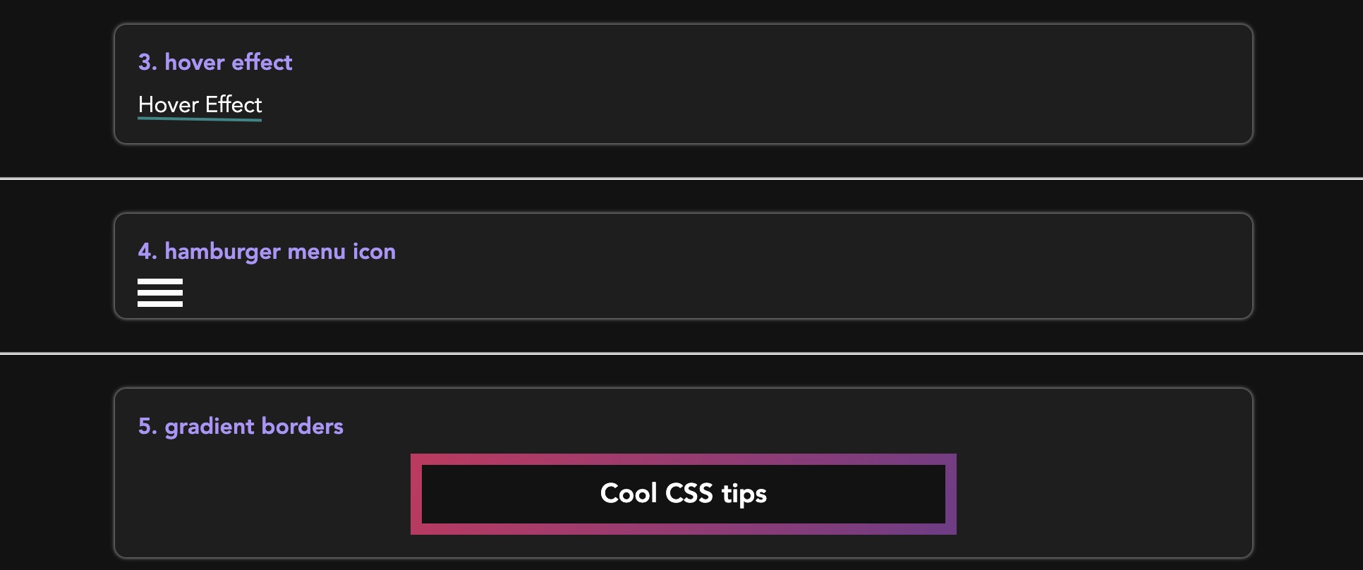 Easing layout with CSS ::before and ::after