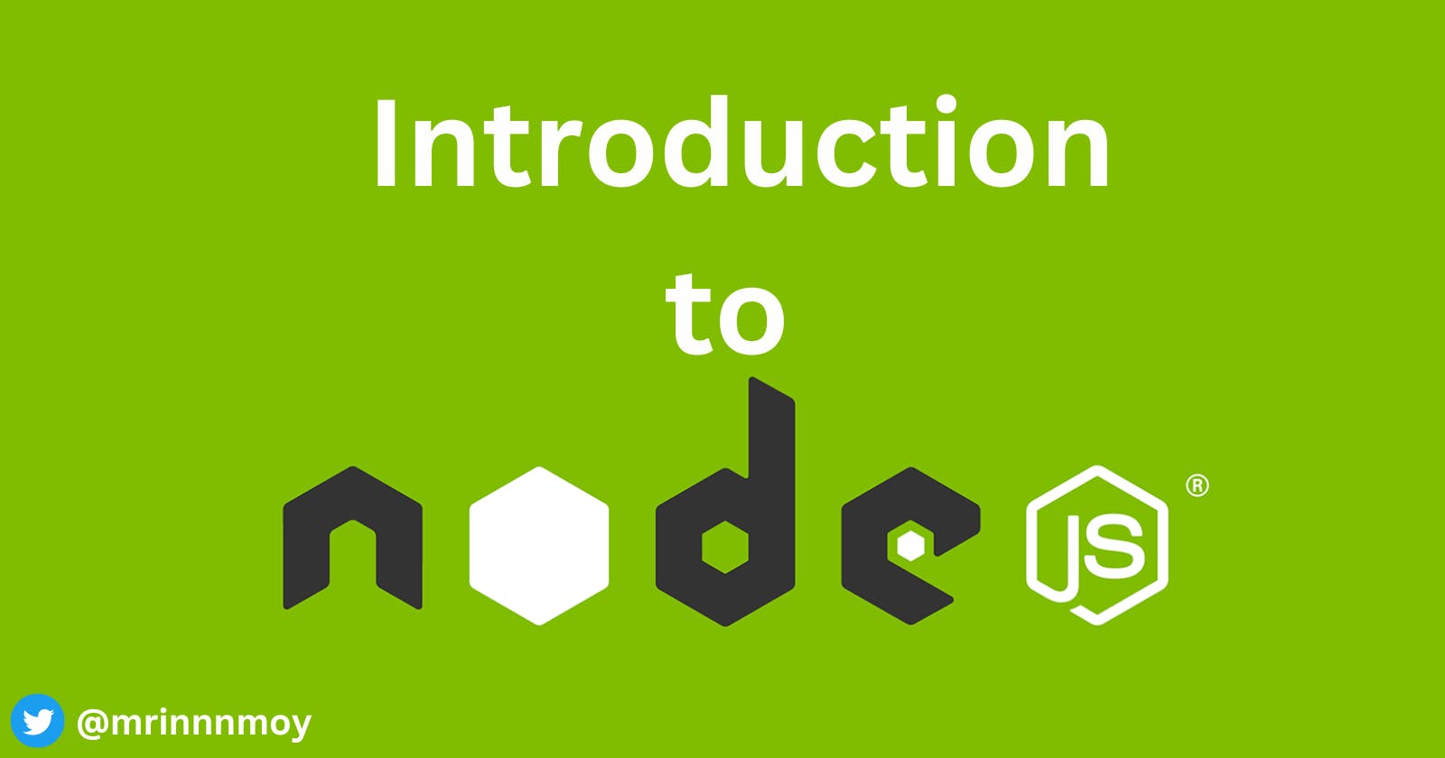 Beginners guide to Node JS.