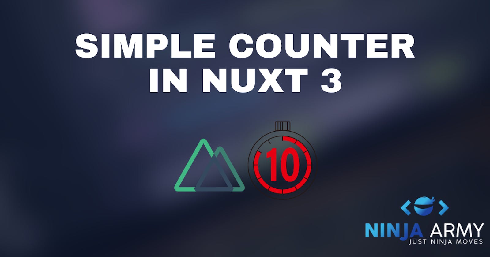 Simple Counter Animation in Nuxt3