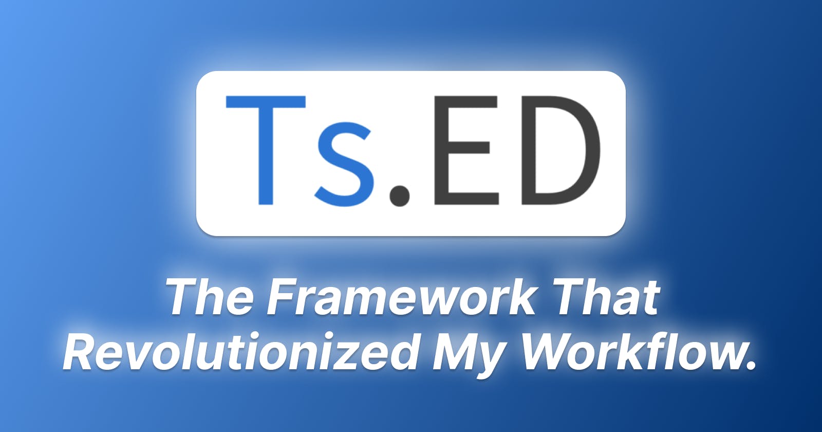 The framework that revolutionized my workflow.
