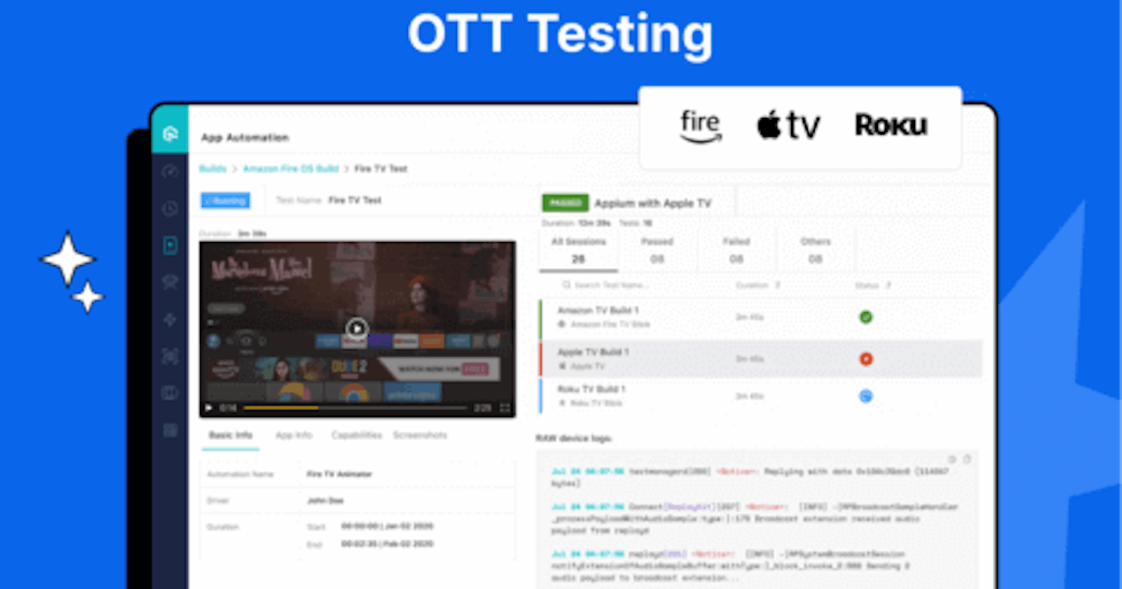LIVE With Automation Testing For OTT Streaming Devices 📺