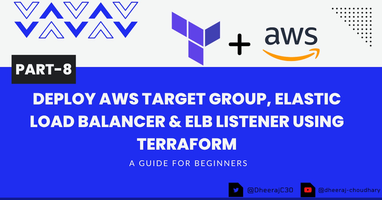Deploy AWS Target Group, Elastic Load Balancer & ELB Listener Using Terraform