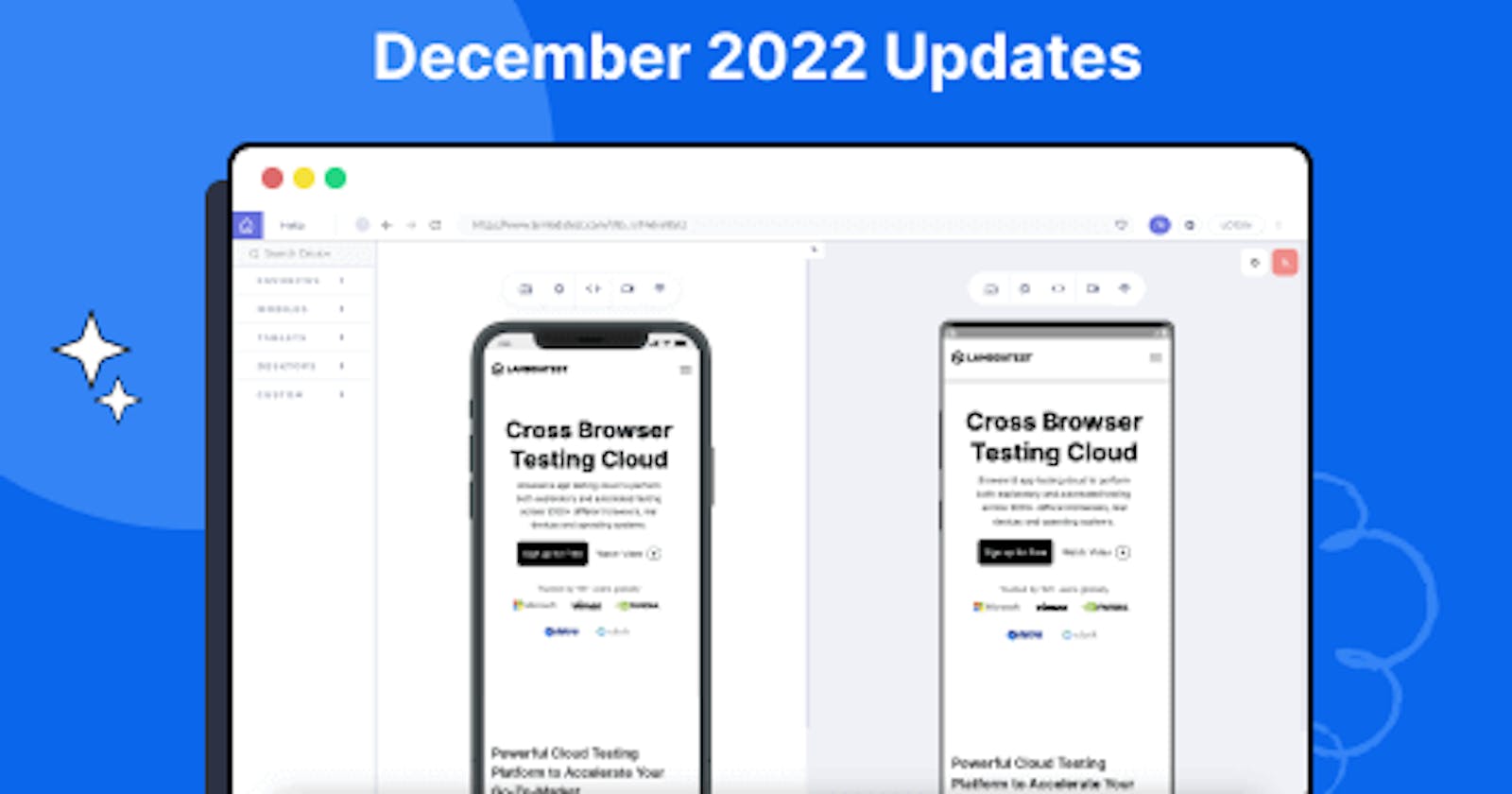 Dec’22 Updates: The All-New LT Browser 2.0, XCUI App Automation with HyperExecute, And More!