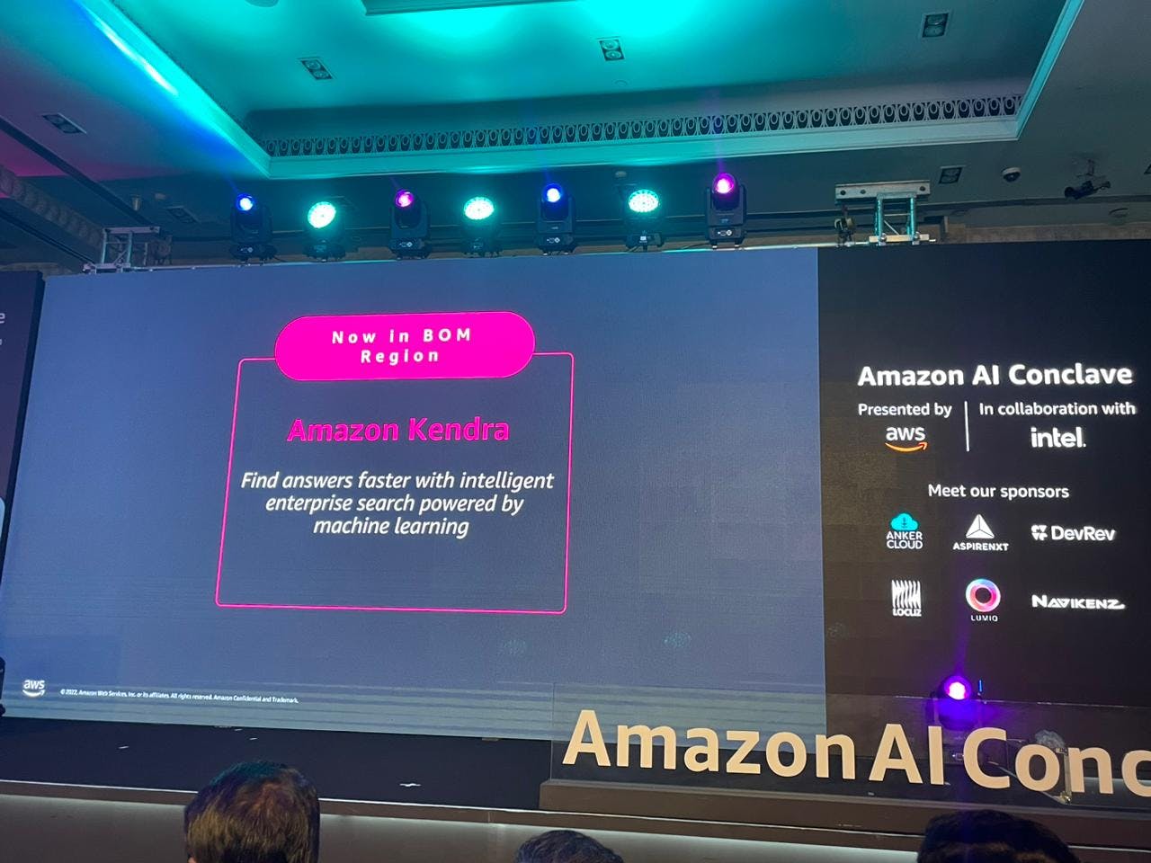 Amazon AI Conclave Key note
