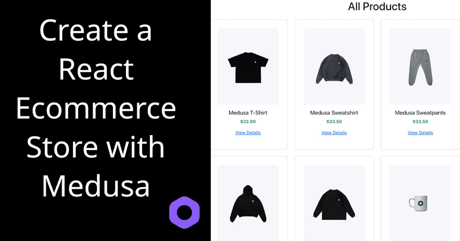 Create a React Ecommerce Store with Medusa