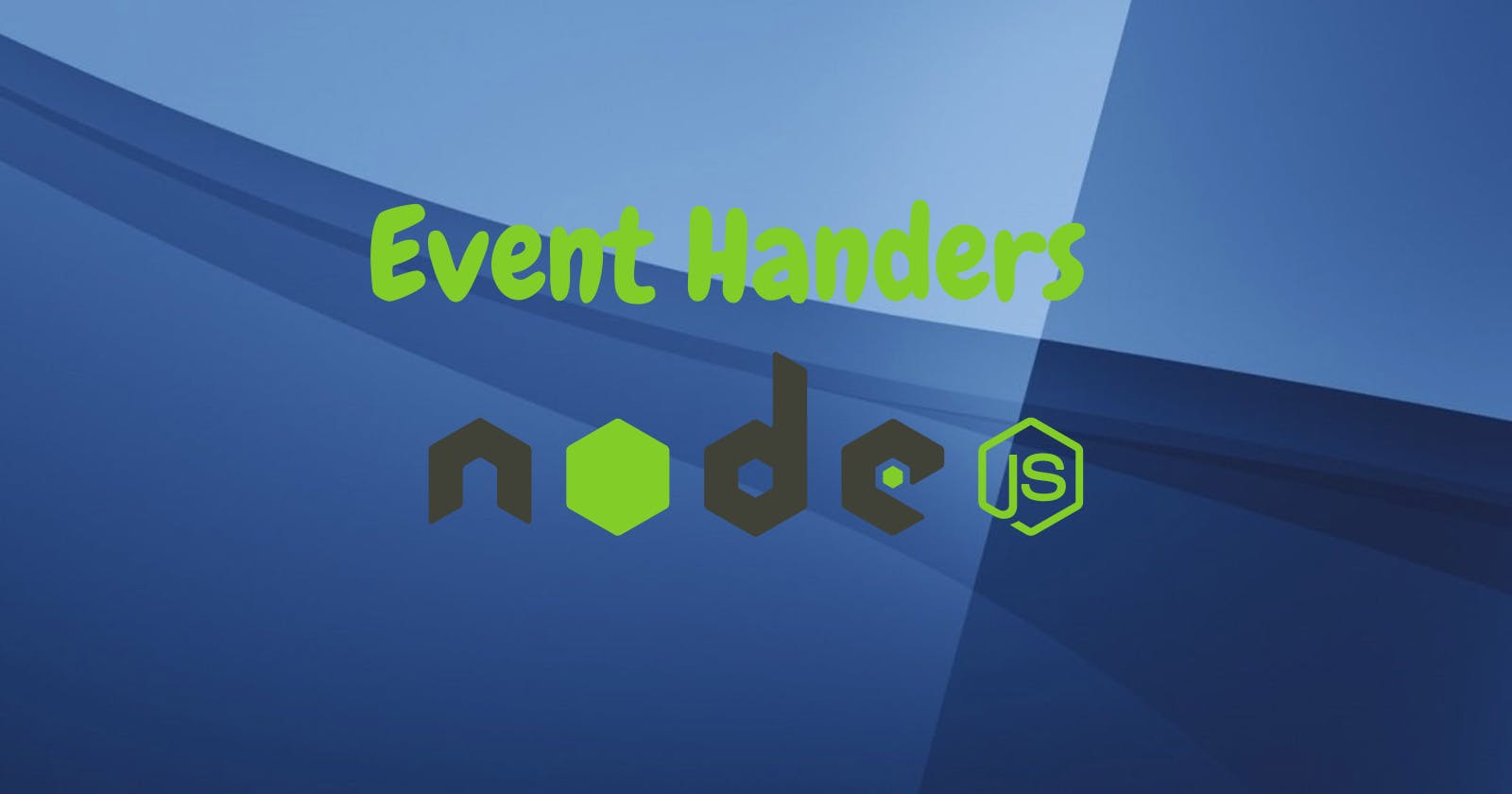 Event Handler in NodeJs