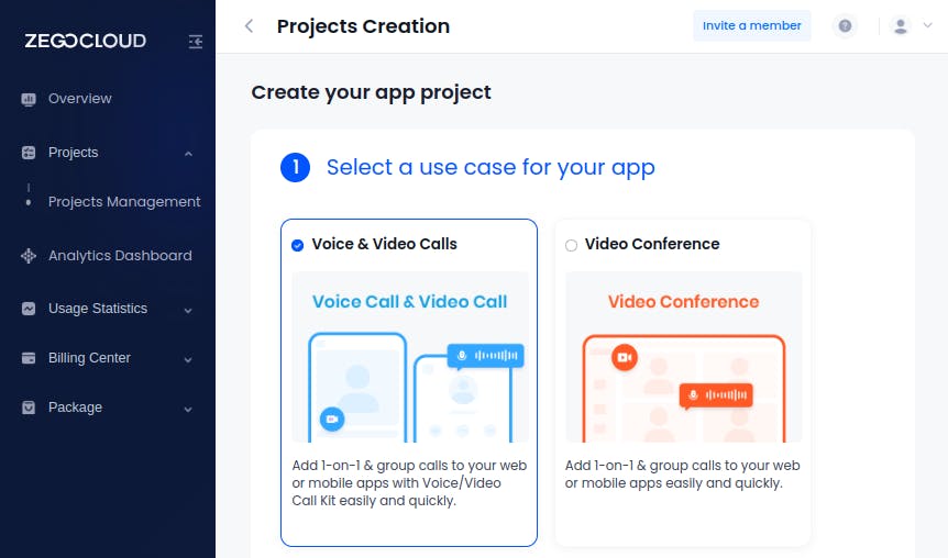 Select Voice & Video Calls