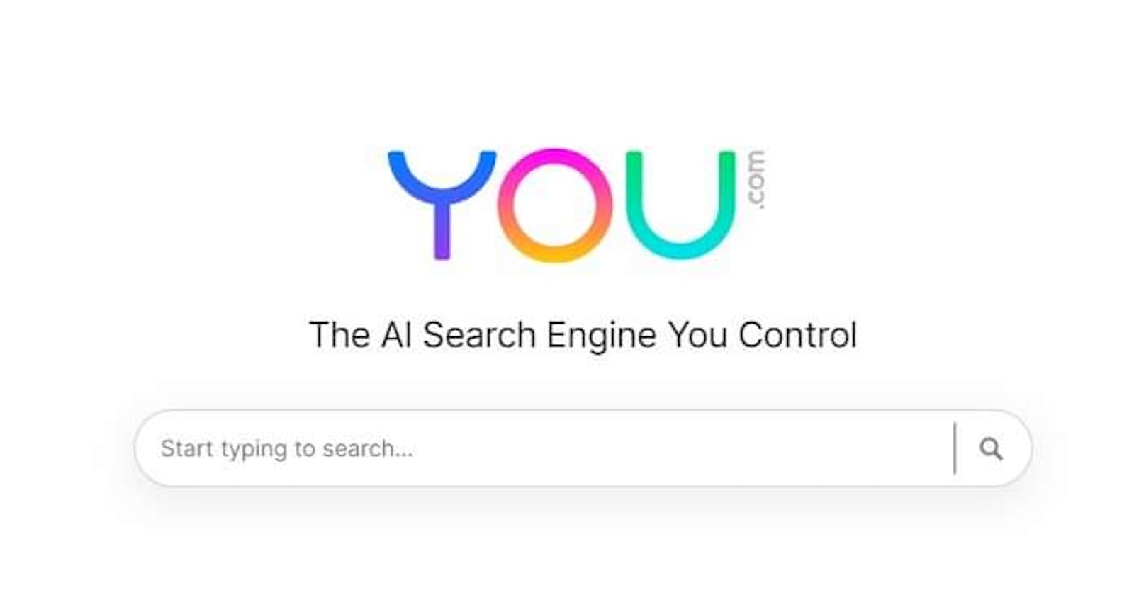 You AI search engine