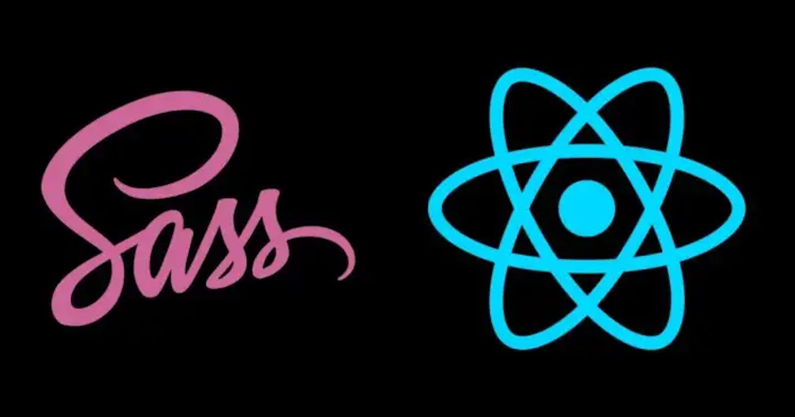 Using SASS in React Js Applications