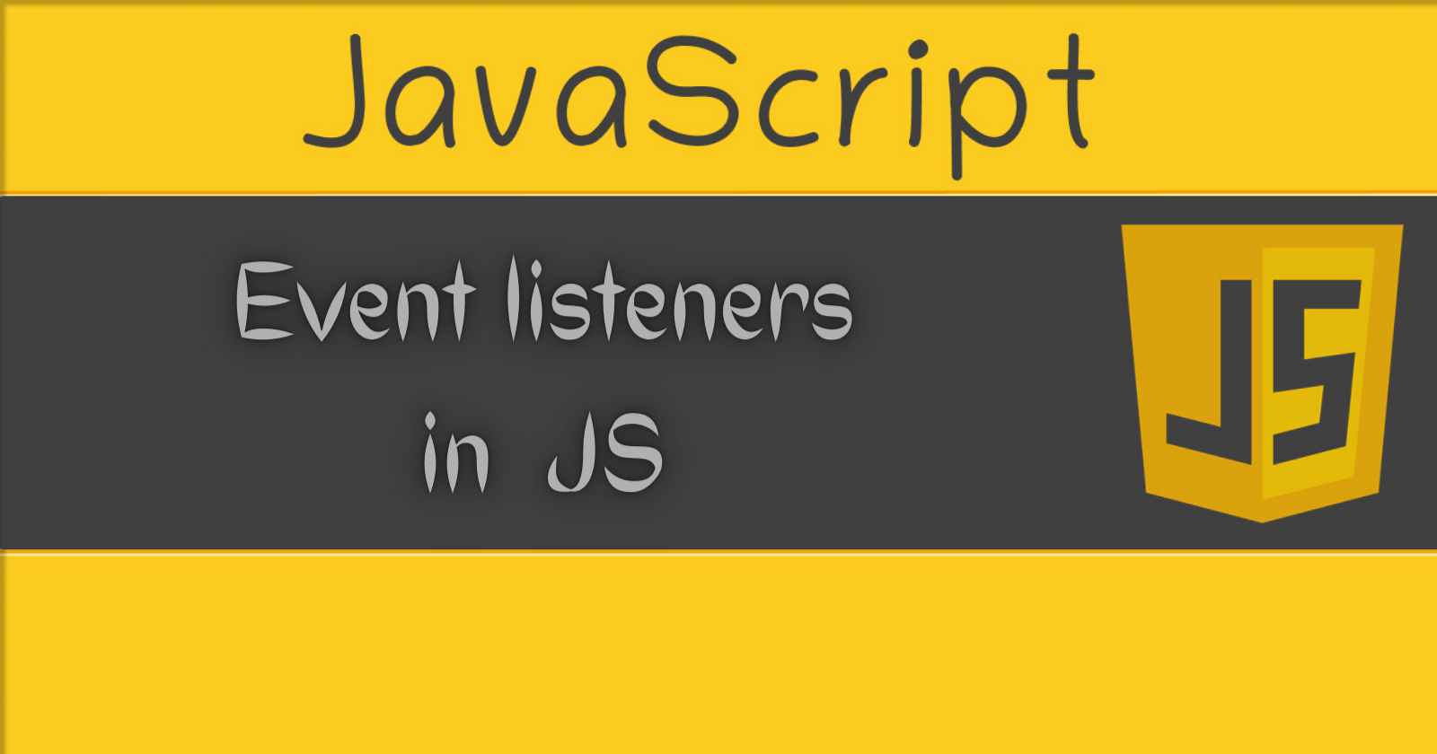 addEventListners in JS