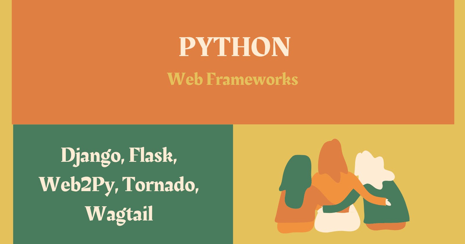 A comparison of different Python web frameworks and when to use each one