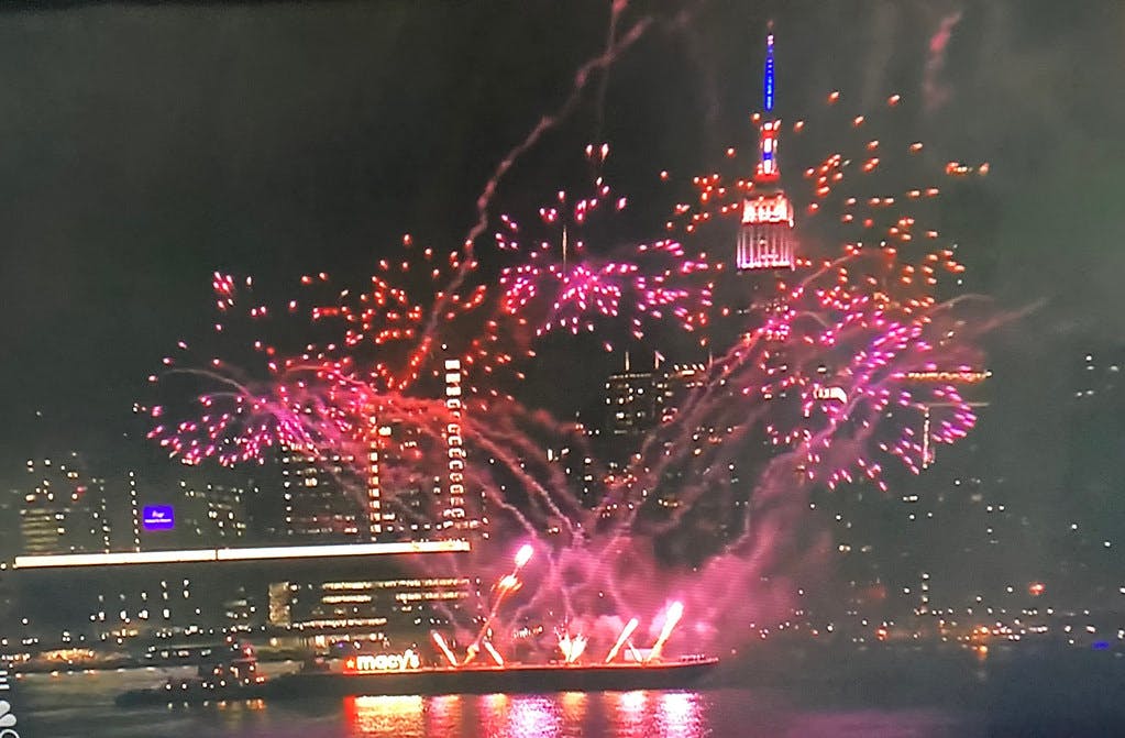 NYC 2023 Fireworks