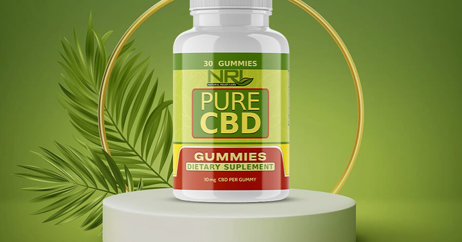 NRL Pure CBD Gummies- Quiets Away Stress And Anxiety!