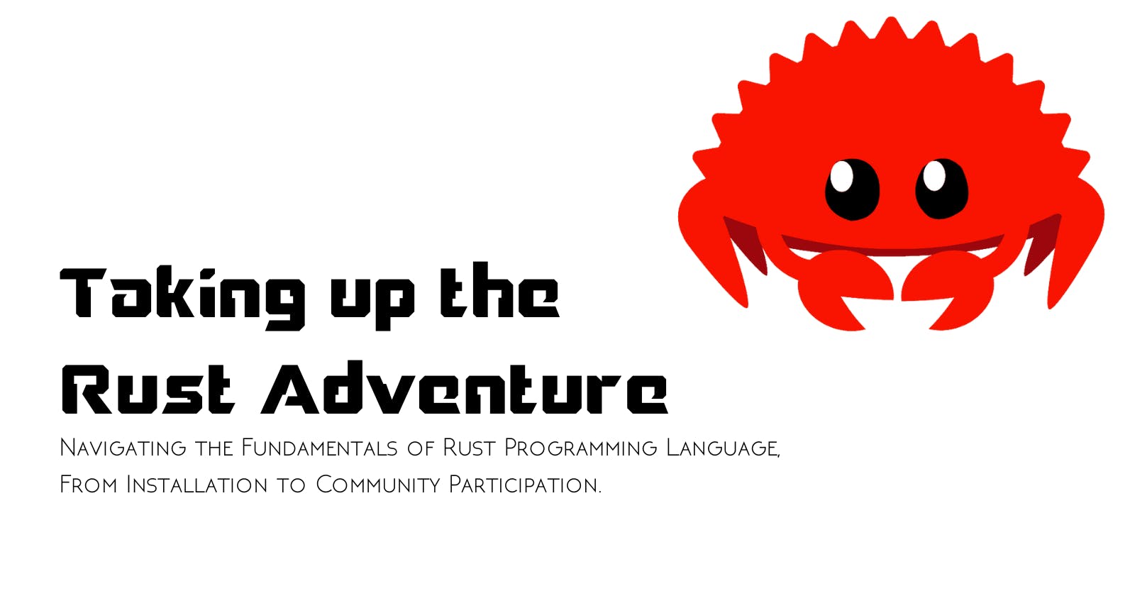 Taking up the Rust Adventure: A Concise Guide for Beginners