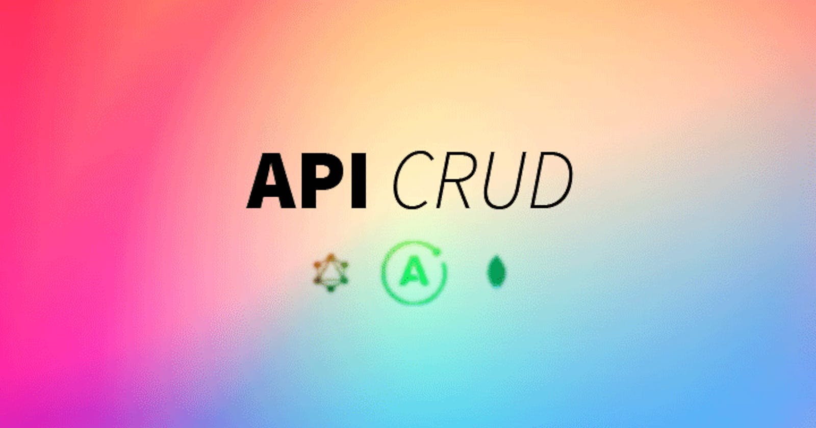 Custom API server with basic CRUD — JS, Apollo, GraphQL & MongoDB