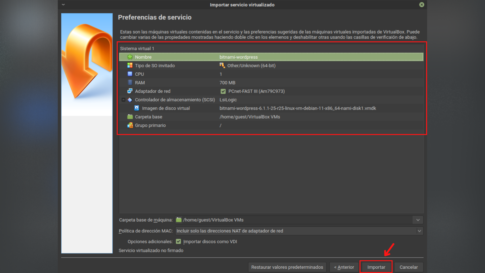 Linux Ova ¿Cómo importar una OVA en VirtualBox? Tutorial de Linux