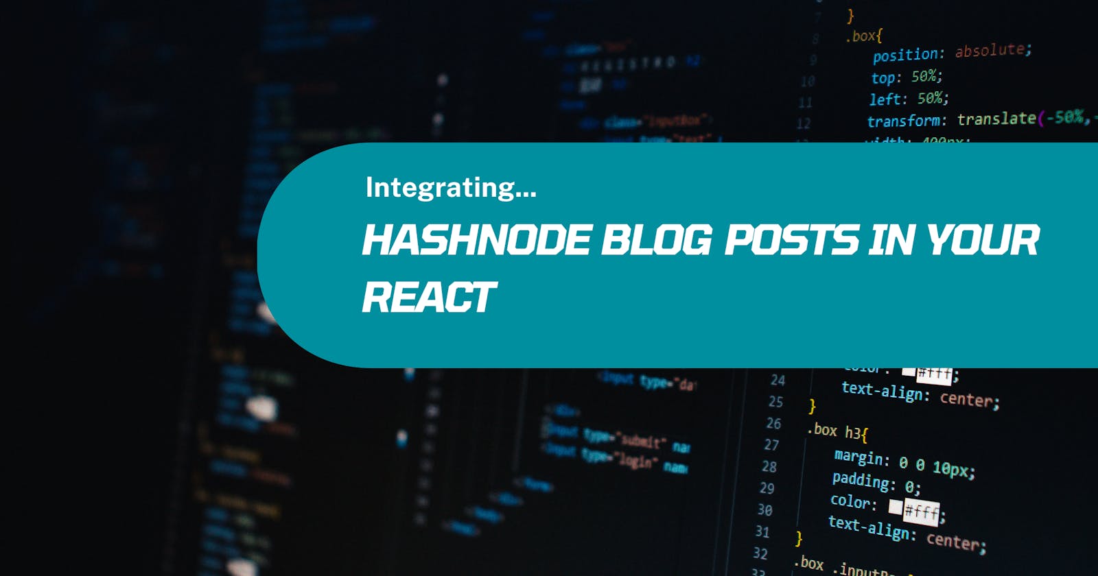 Integrating Hashnode Blog Posts in Your React Application