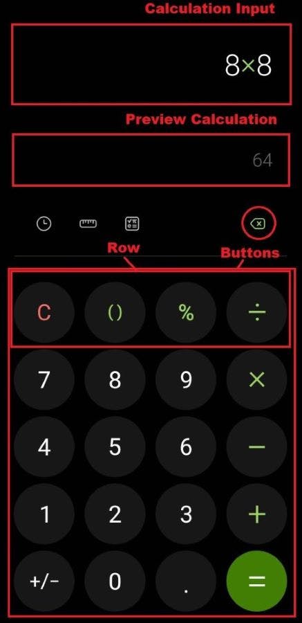 Samsung Calculator app