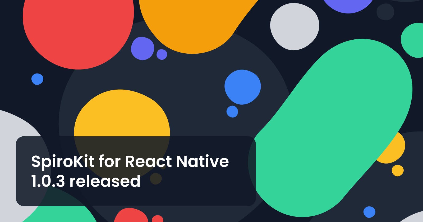 SpiroKit for React Native 1.0.3 released