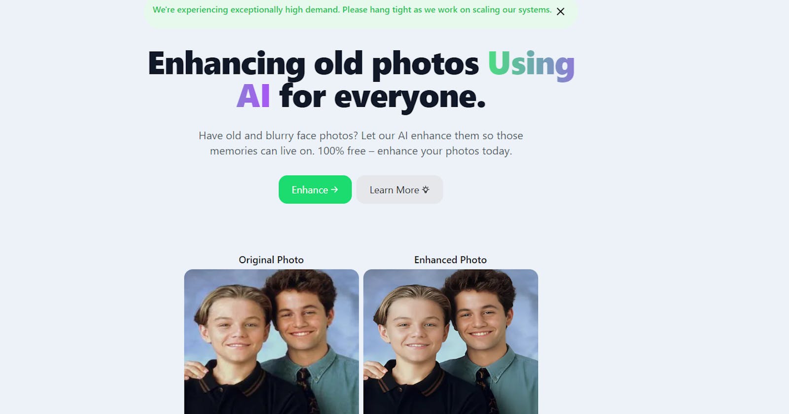 Revitalize Your Old Photos with Rentoor's AI Technology