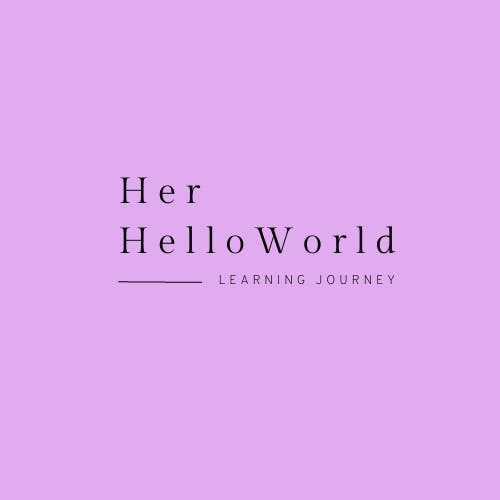 Her HelloWorld 🤍