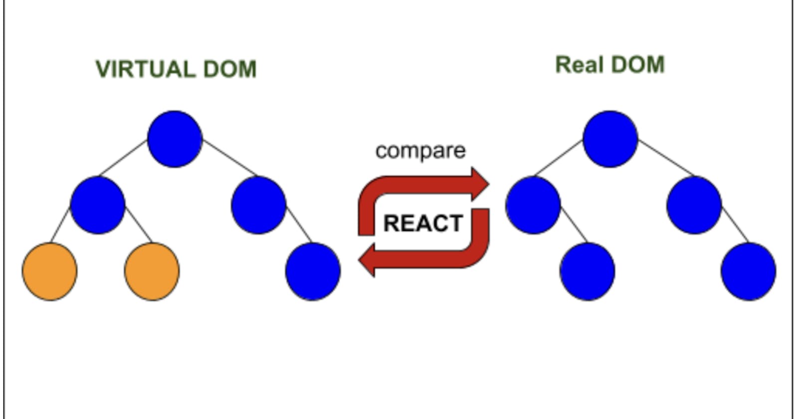 Reconciliation, Virtual DOM & Diff Algorithm in React
