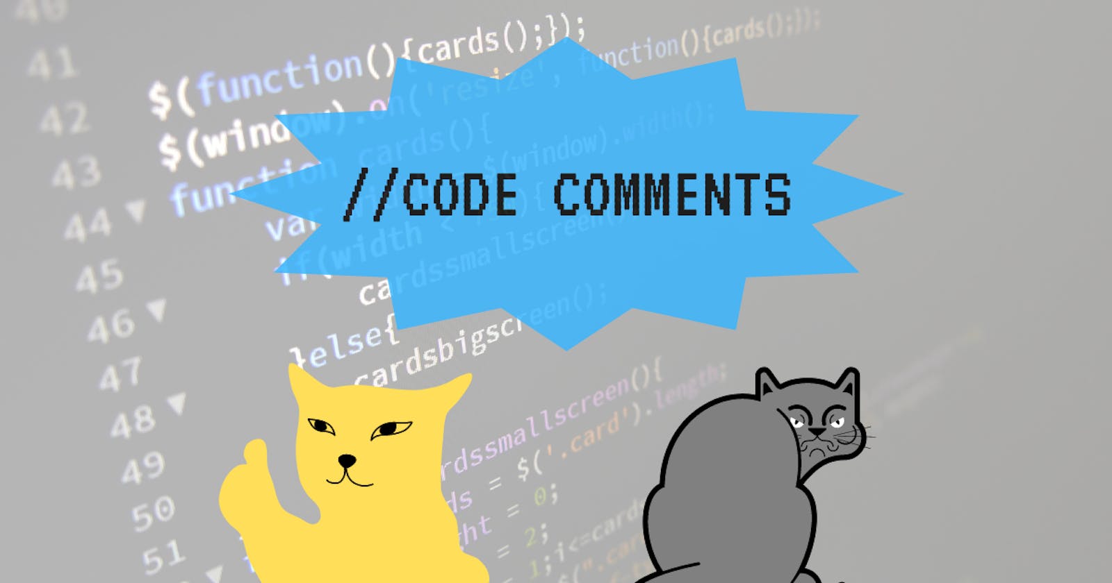 Not Another Post About Code Comments... Or Is It?
