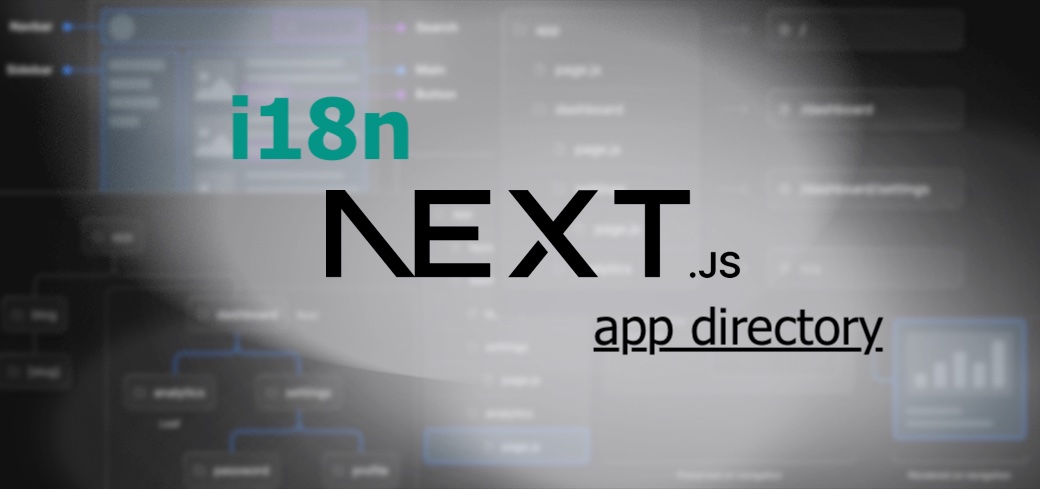 i18n with Next.js 13 and app directory