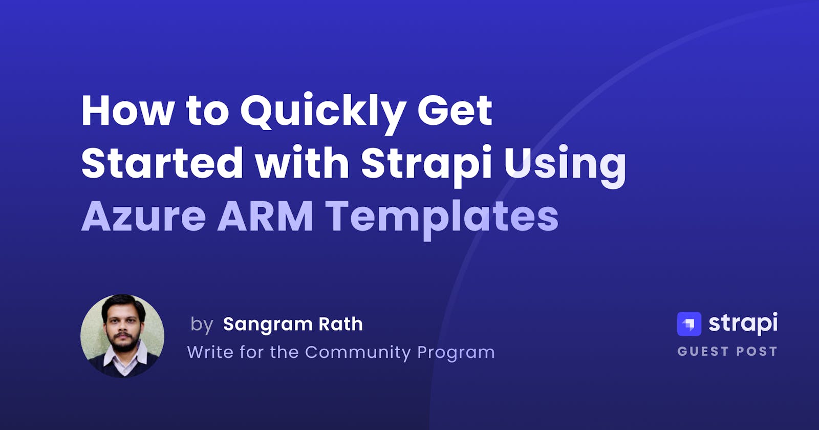 How to Quickly Get Started with Strapi Using Azure ARM templates