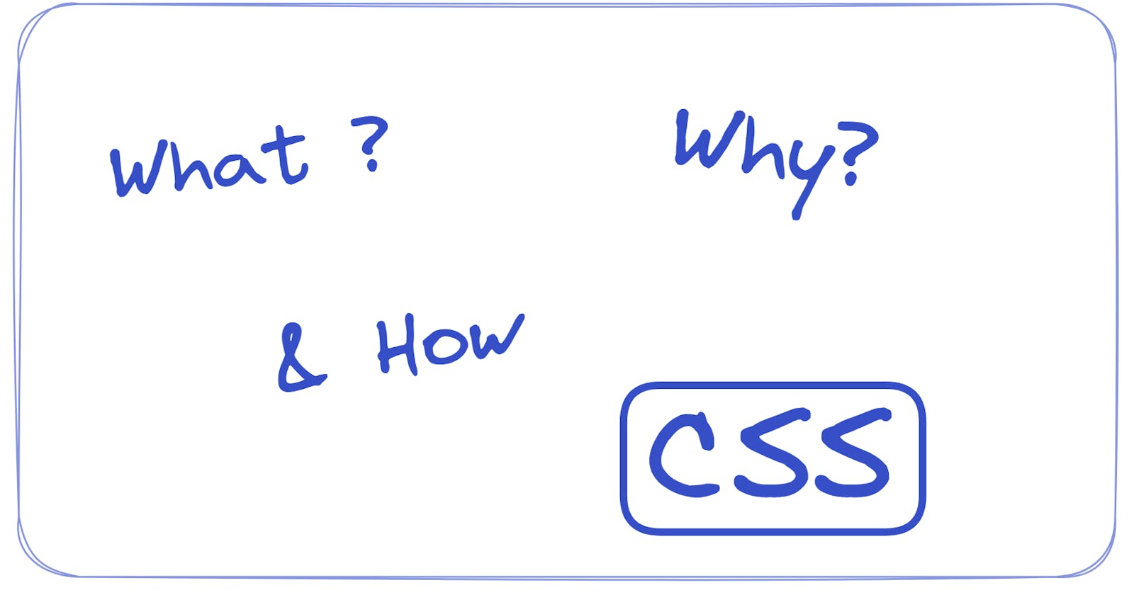 What, why and How CSS 🤔