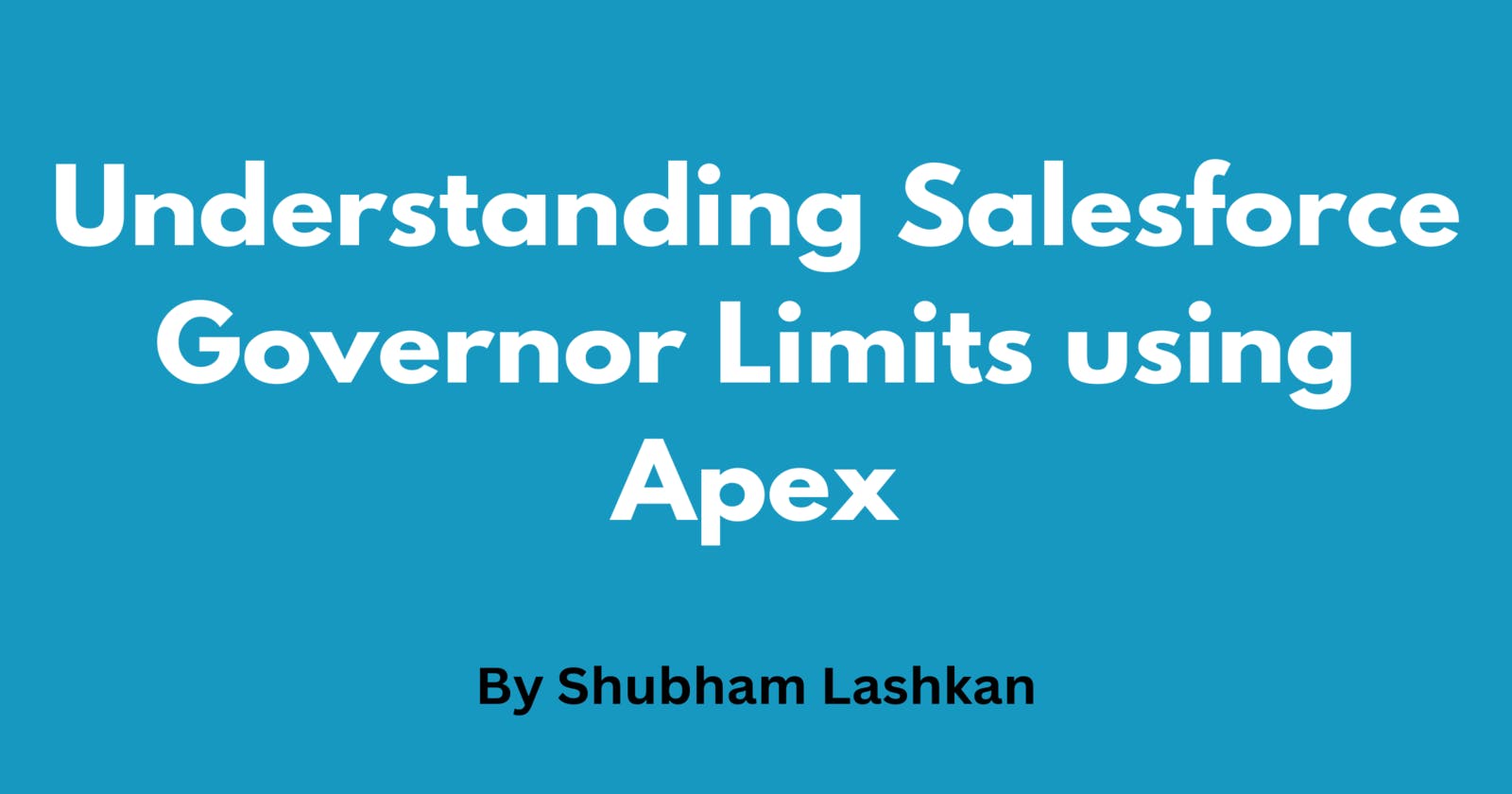 What are Governor Limits in Salesforce?
