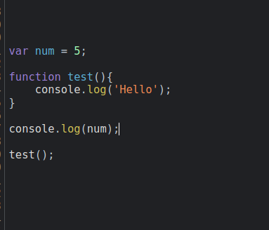 Test code for better understanding