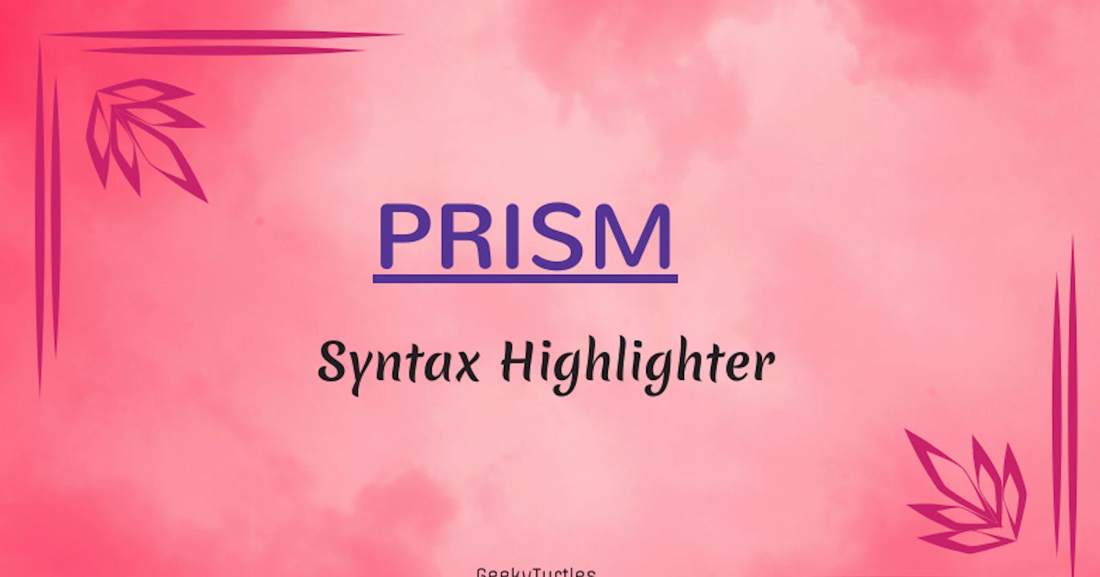 Add Prism.js – Syntax highlighter to the Website