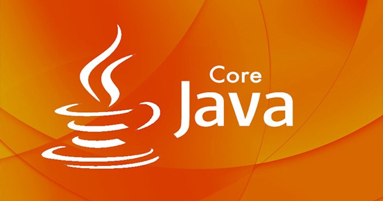 Introduction of JAVA