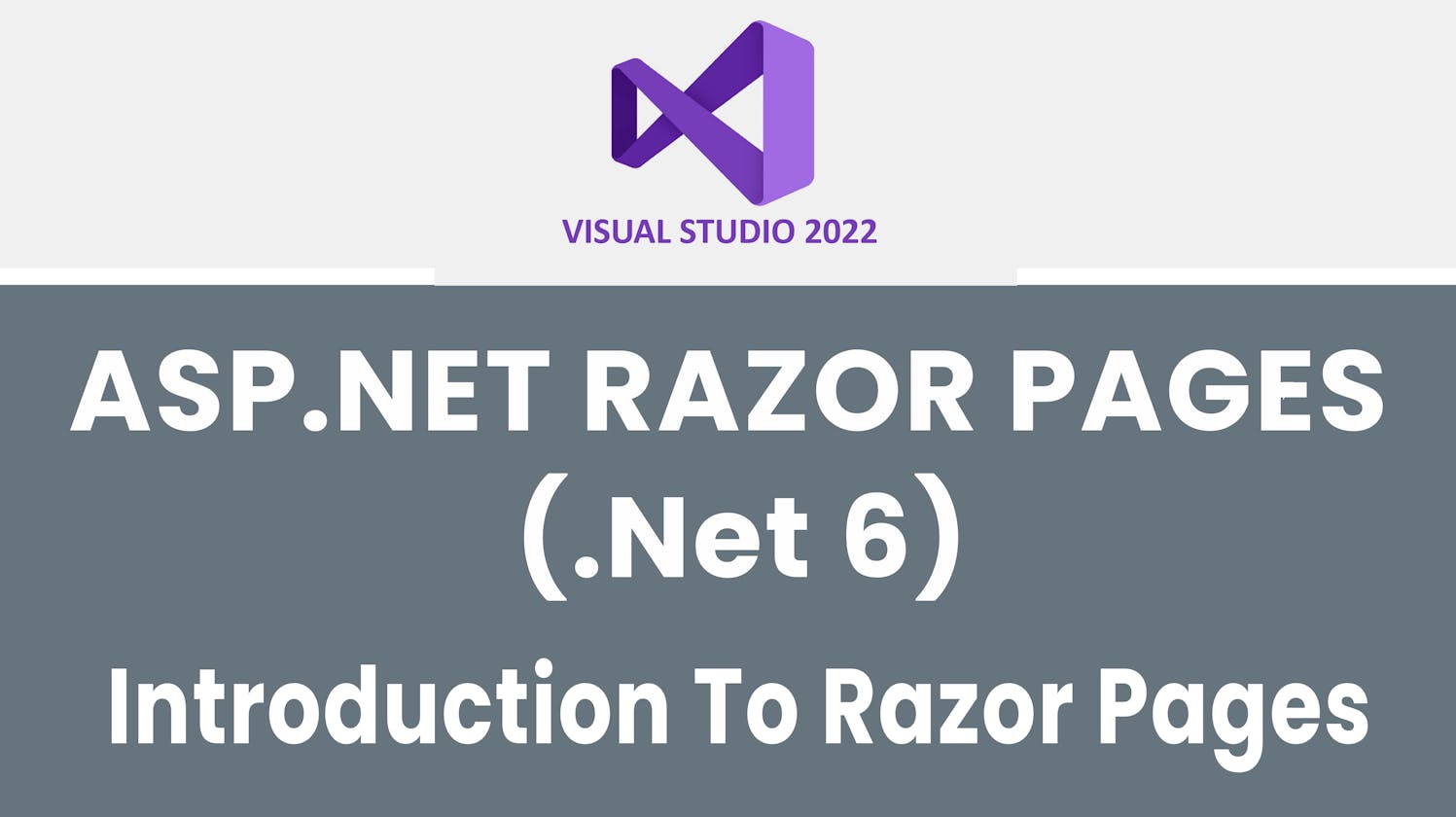Introduction To ASP.NET Razor Pages Full Course
