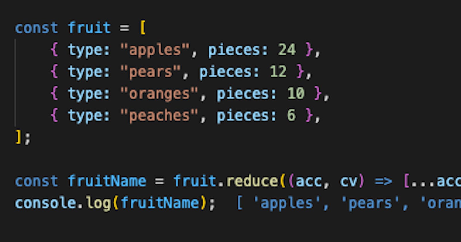 Reduce: A JavaScript Iterator.