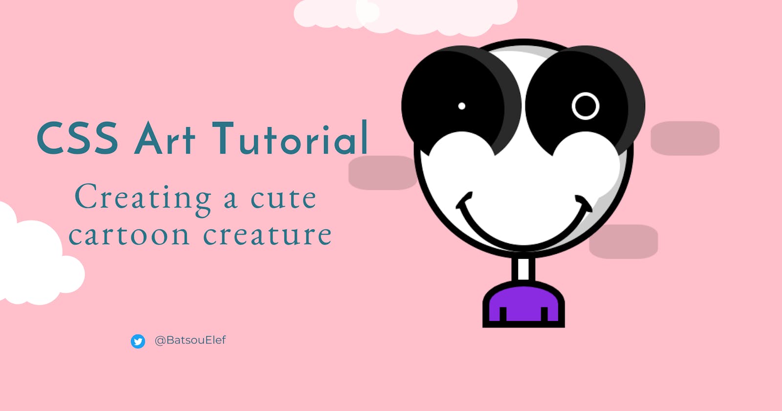 CSS Art Tutorial: Create a Cute Cartoon Creature