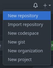 1.1.1 - create a new repository