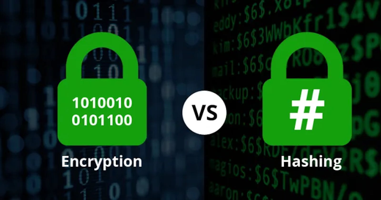 Difference between Encryption and Hashing