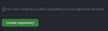 1.6 - create a repository button