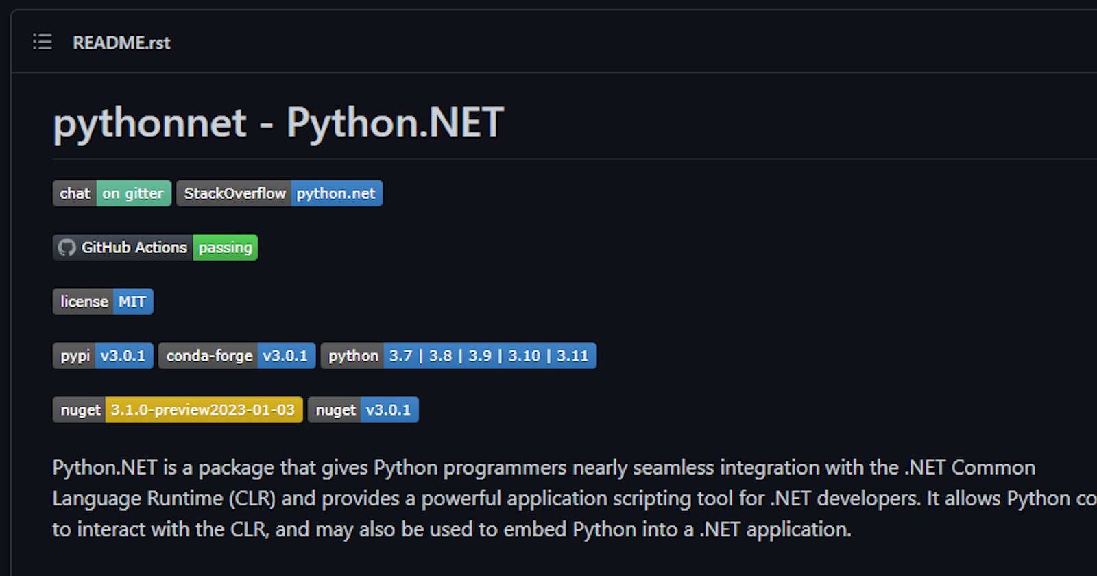 A Simple Union Between .NET Core and Python