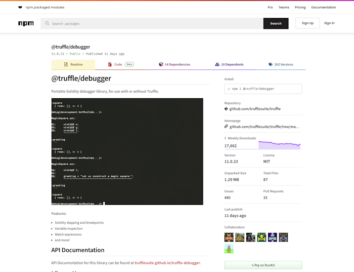 The Truffle Debugger