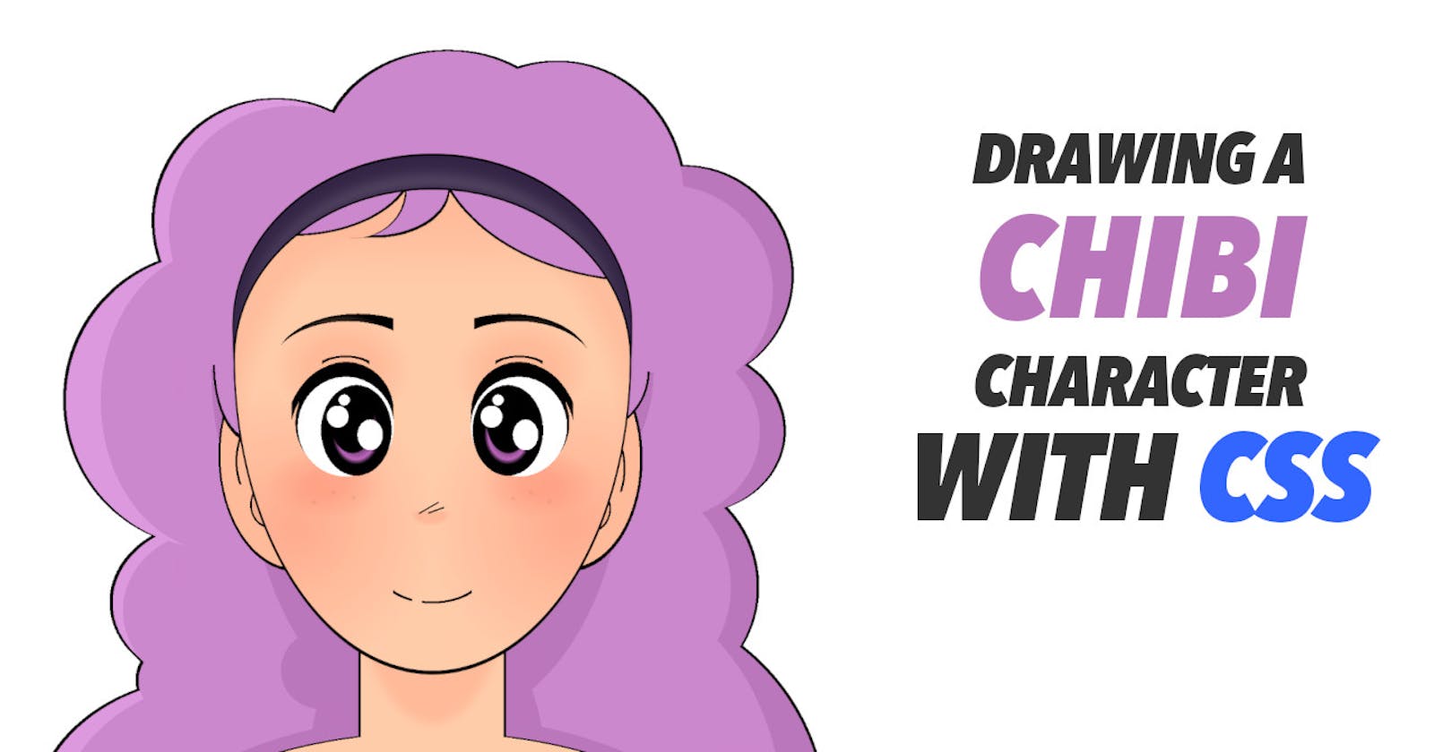 Drawing a chibi character with CSS (+video)