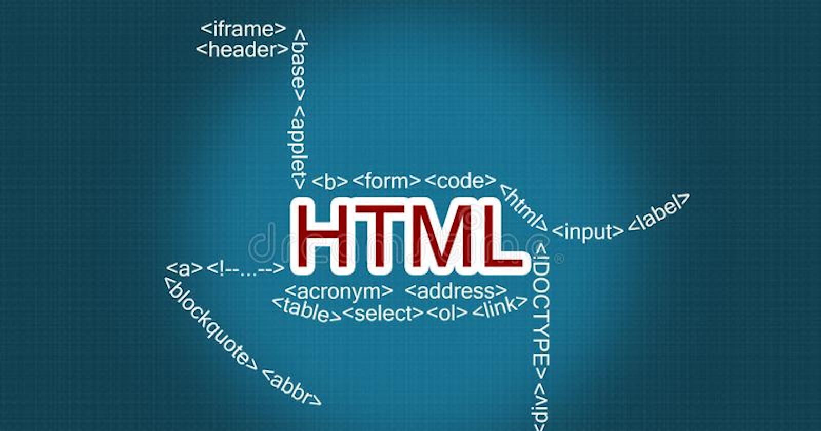 More About  HTML