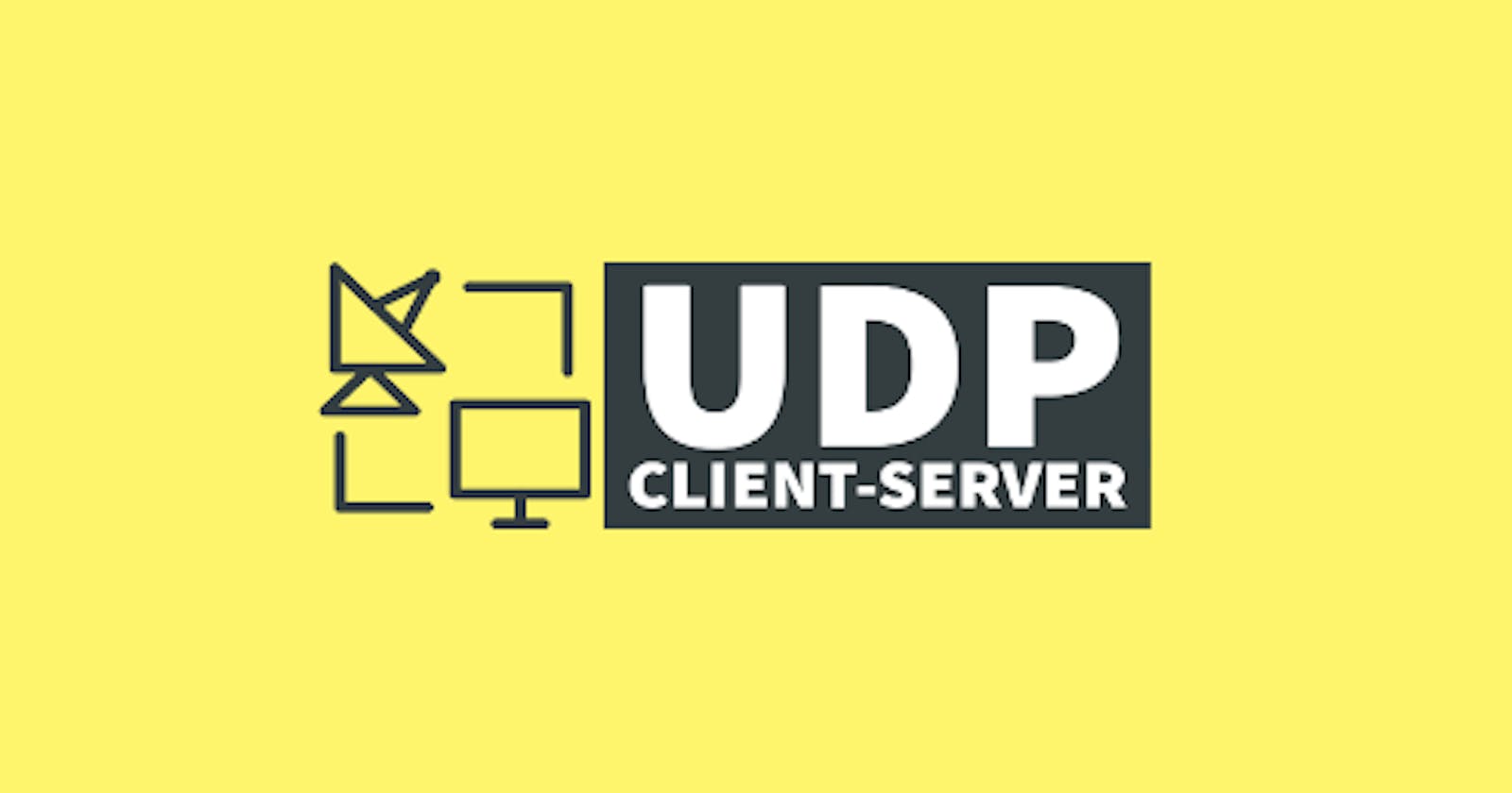 使用c语言实现服务器/客户端的udp通信