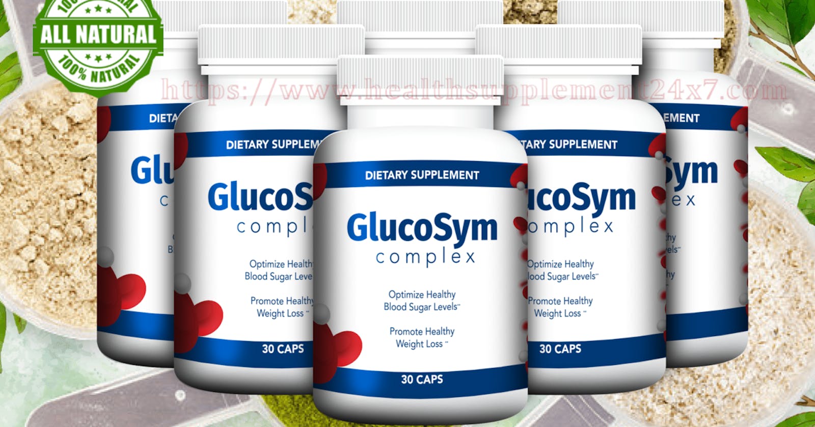 GlucoSym #1 Formula Managing Healthy Balance Blood Sugar Support | Glucose[NEW YEAR SALE UPTO 50% OFF](Work Or Hoax)