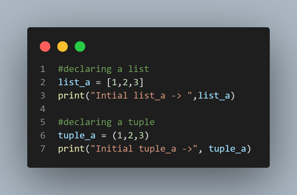 Python 101: Lists And Tuples