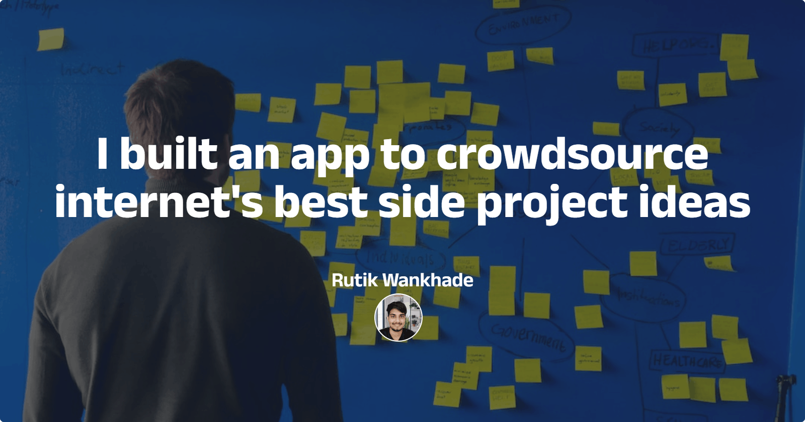 I built an app to crowdsource  internet's best side project ideas